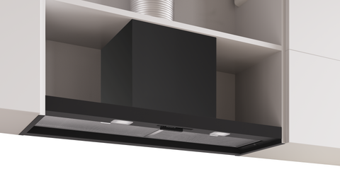Bosch DBB93BC60A Series 2 Matte Black 90cm Wide Integrated Rangehood