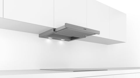 Bosch DFM064W54A Series 2 60cm Wide Silver Metallic Slideout Rangehood