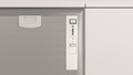 Bosch DHL555BMAU Series 4 Metallic Silver 53cm Wide Integrated Rangehood