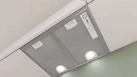 Bosch DHL555BMAU Series 4 Metallic Silver 53cm Wide Integrated Rangehood