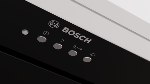 Bosch DLN56AC60A Series 6 Black 52cm Wide Integrated Rangehood
