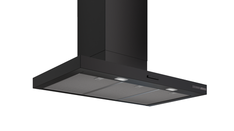 Bosch DWB95CC60A Series 4 Matte Black 90cm Wide Wall Mounted Canopy Rangehood