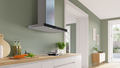 Bosch DWB97DN30A Series 6 Stainless Steel 90cm Wide Wall Mounted Canopy Rangehood