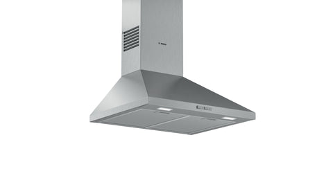 Bosch DWP66BC50A Series 2 Stainless Steel 60cm Wide Wall Mounted Canopy Rangehood