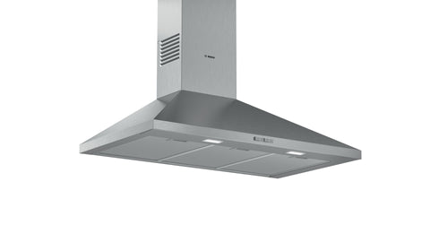 Bosch DWP96BC50A Series 2 Stainless Steel 90cm Wide Wall Mounted Canopy Rangehood