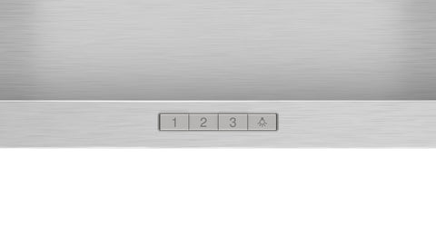 Bosch DWP66BC50A Series 2 Stainless Steel 60cm Wide Wall Mounted Canopy Rangehood