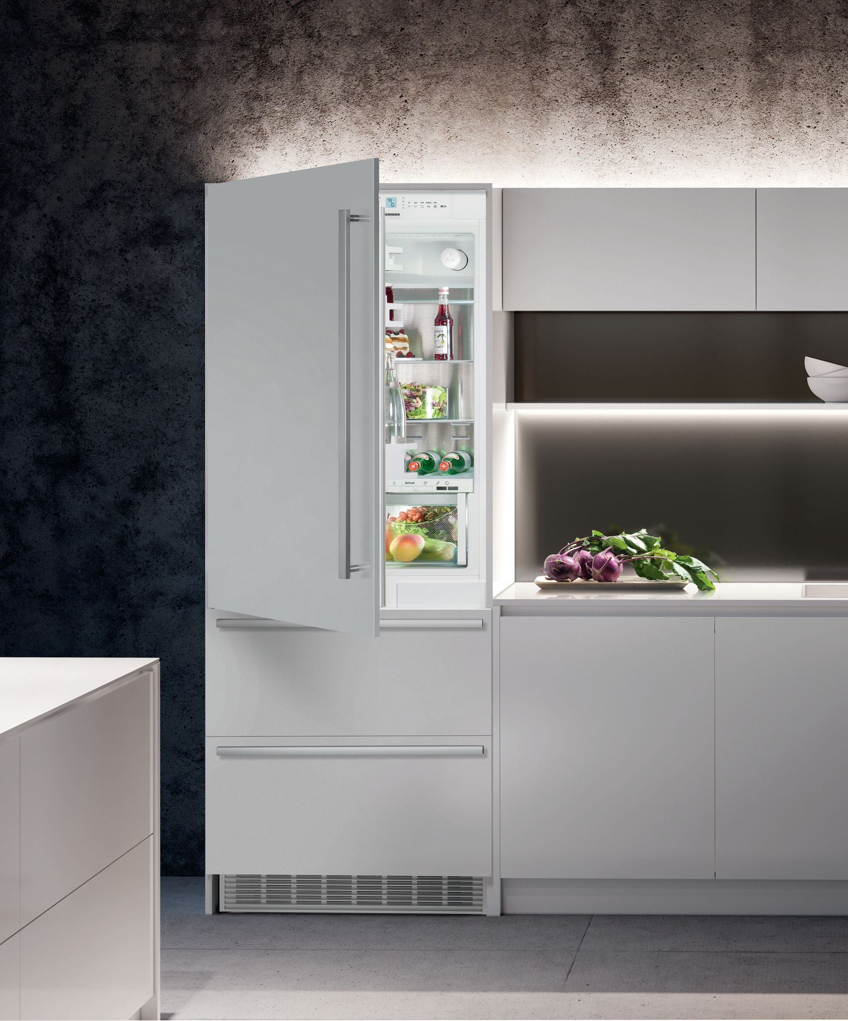 Liebherr ECBN 5066 integrated cabinetry lifestyle view