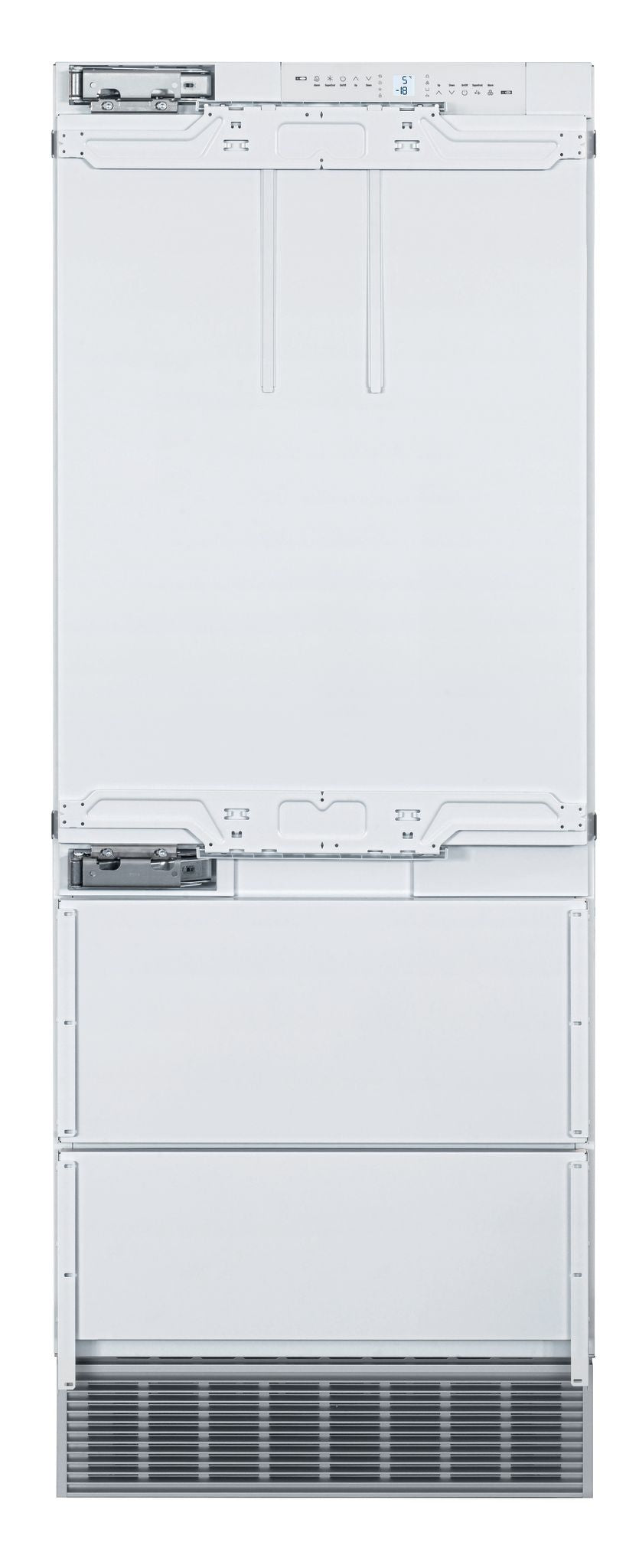 Liebherr ECBN 5066 integrated fridge-freezer open front view