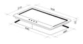 Artusi AGH90XFFD 90cm Gas Cooktop