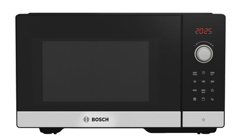 Bosch FEL053MS3A Series 2 Black 60cm Wide Freestanding Microwave