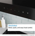 Bosch DWB97DN65A Series 6 Matte Black 90cm Wide Wall Mounted Canopy Rangehood