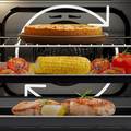 Whirlpool W7MWBLAUS 45cm Built In 6th Sense Combi Microwave