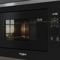 Whirlpool WMF250GAUS 25L Built-In Black Microwave