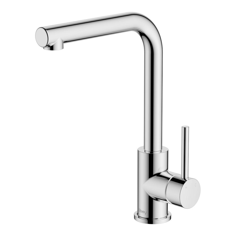 Gareth Ashton Lucia lead free side lever sink mixer in Chrome