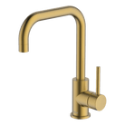 Gareth Ashton Lucia lead-free square sidelever mixer in Brushed Brass