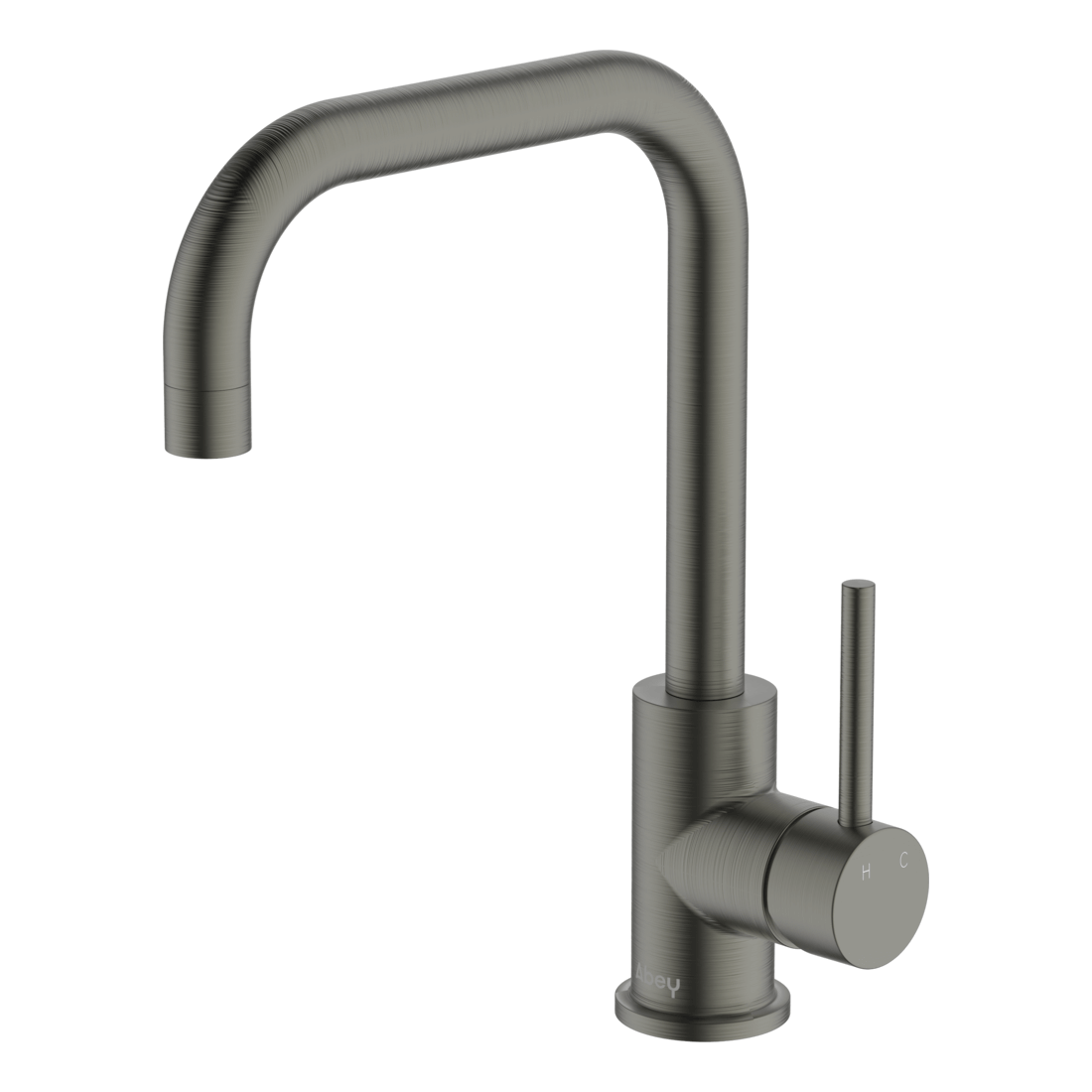 Gareth Ashton Lucia lead-free square sidelever mixer in Gun Metal