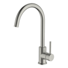 Brushed Nickel Gareth Ashton Lucia Goose Sidelever Mixer