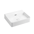 Gareth Ashton Vela 51cm wall hung rectangle basin with overflow