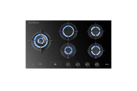 Robam 7H50 90cm Wide 5 Burners Glass Gas Cooktop