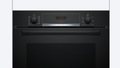 Bosch HBA534BB3A Series 4 Black Glass 60cm Wide Built-In Oven