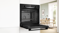 Bosch HBA534BB3A Series 4 Black Glass 60cm Wide Built-In Oven