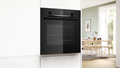 Bosch HBA534BB3A Series 4 Black Glass 60cm Wide Built-In Oven