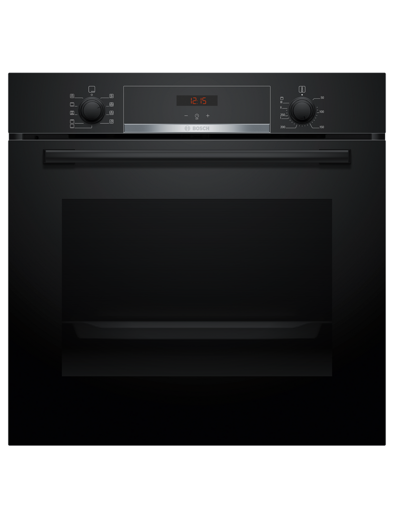 Bosch HBA534BB3A Series 4 Black Glass 60cm Wide Built-In Oven