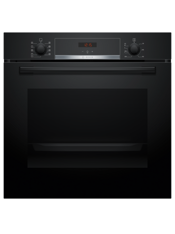 Bosch HBA534BB3A Series 4 Black Glass 60cm Wide Built-In Oven