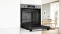 Bosch HBA534BS3A Series 4 Stainless Steel 60cm Wide Built-In Oven