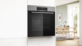 Bosch HBA572ES3A Series 6 Stainless Steel 60cm Wide Built-In Oven