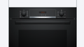 Bosch HBA574EB3A Series 4 Black Glass 60cm Wide Built-In Oven