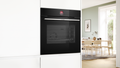 Bosch HBG7341B1A Series 8 Black Glass 60cm Wide Built-In Oven