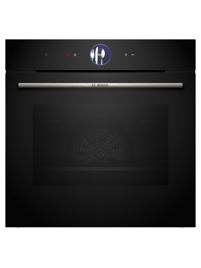 Bosch HBG776KB1A Series 8 Black Glass 60cm Wide Built-In Oven