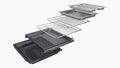 Bosch HSG958DB1A Series 8 Black Glass 60cm Wide Built-In Oven With Steam Function