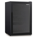 Husky HUS130CNBLK 130L Glass Door Bar Fridge in Black