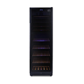 Husky HUSWS168DMBZY Riserva 450L Dual Zone Wine Fridge in Black