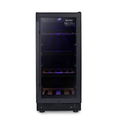 Husky HUSWS-33SMBZY Riserva 80L Single Zone Wine Fridge in Black
