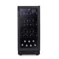 Husky HUSWS-33SMBZY Riserva 80L Single Zone Wine Fridge in Black