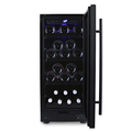 Husky HUSWS-33SMBZY Riserva 80L Single Zone Wine Fridge in Black