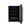 Husky HUSWS54DMBZY Riserva 154L Dual Zone Wine Fridge in Black