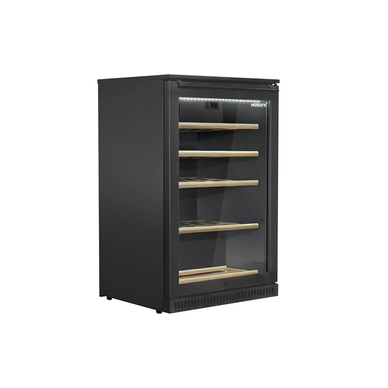 Husky HUSWSALFC1BK 104L Alfresco Wine Chiller in Black