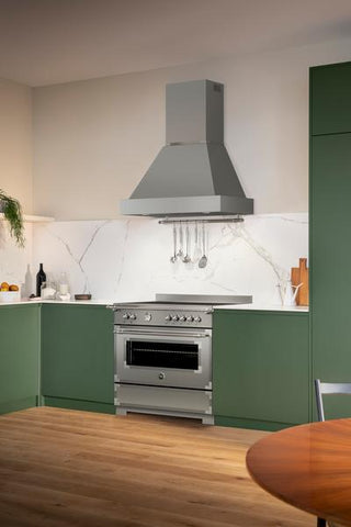 Bertazzoni HER95I1E Heritage Series 90cm Electric Oven with Induction Top