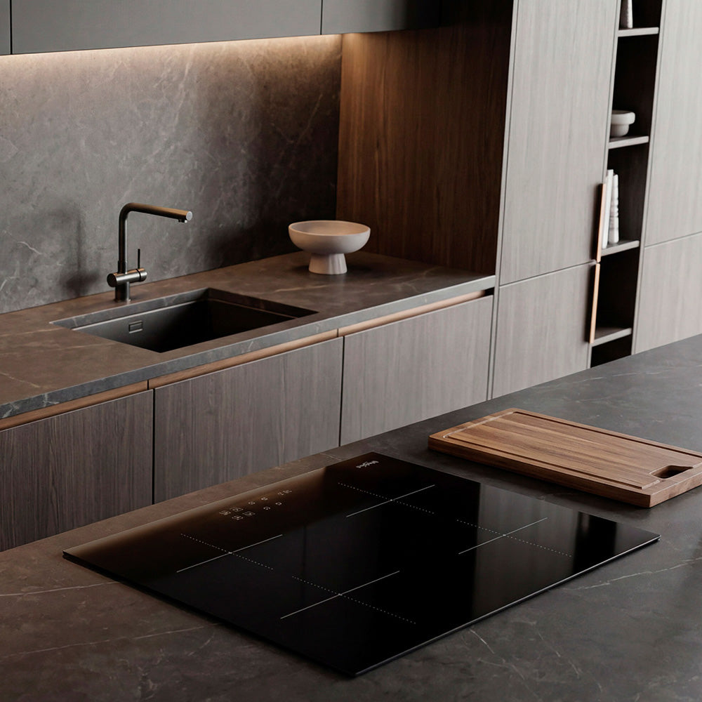 Whirlpool IWSL6040CA induction cooktop installed in a benchtop