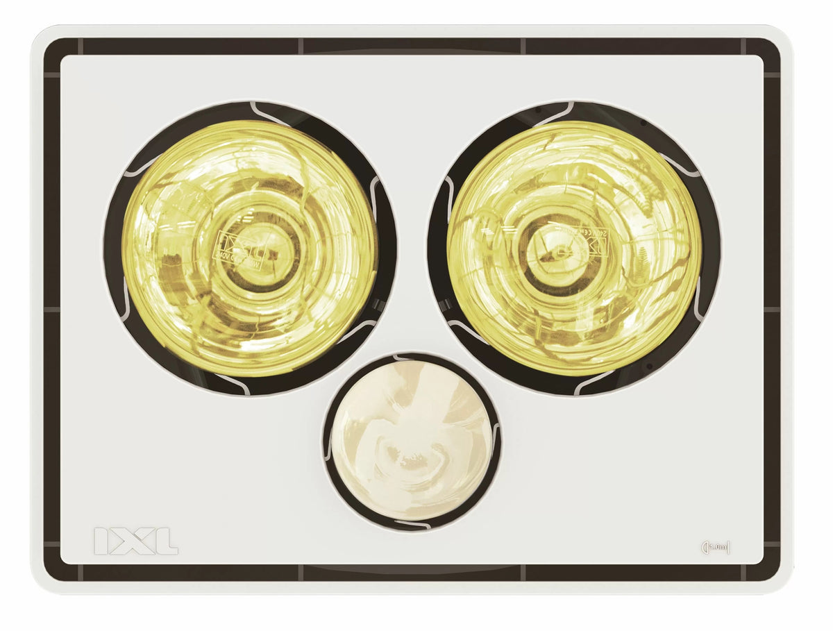 IXL 11325 Tastic Vivid 2 in 1 Bathroom Heater & Light