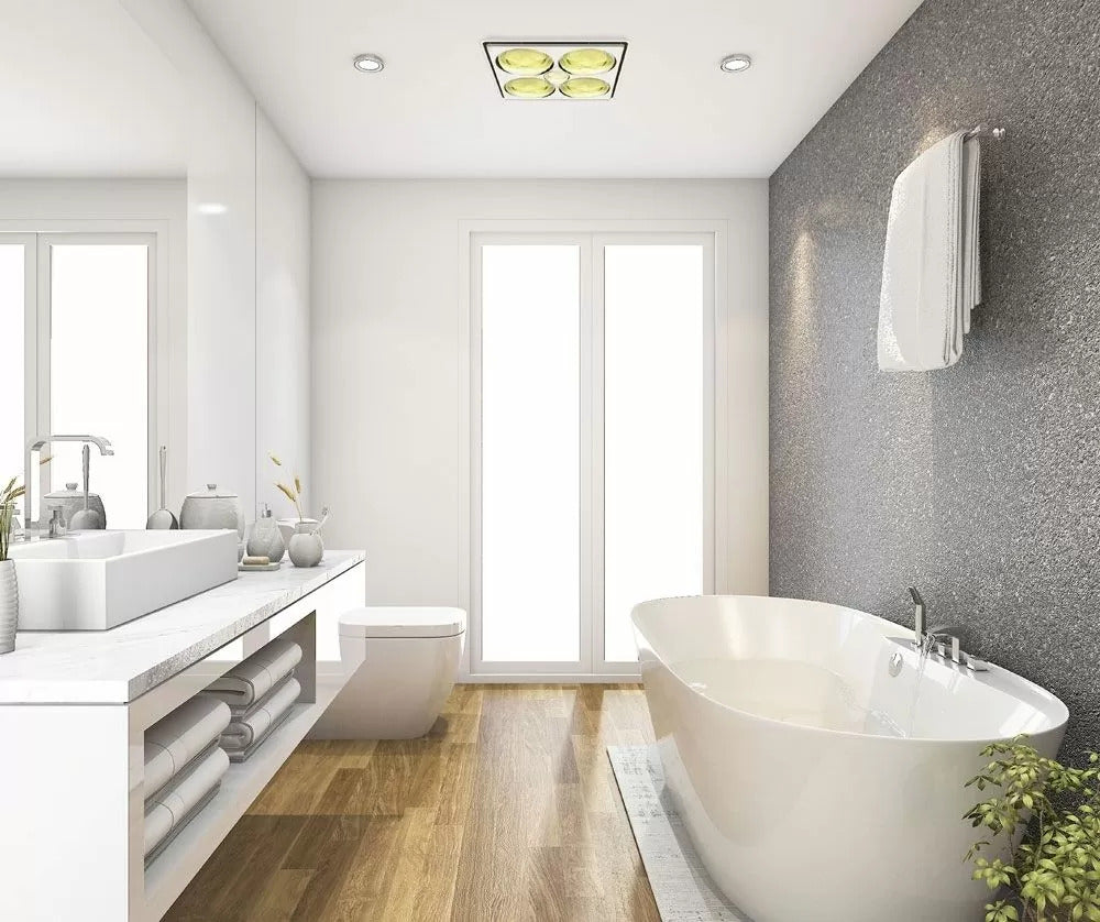 IXL 12309 Tastic Prime 3 in 1 Bathroom Heater, Exhaust Fan & Light - view 3