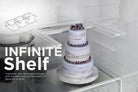 Midea MDRF923FIM45APM Infinite Shelf
