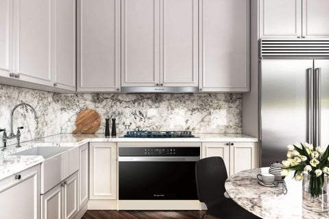 Kleenmaid RHSOR91 90cm wide Slide Out Recirculating Venting Rangehood