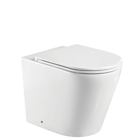 Fienza K019-2 Isabella Slim Seat Wall-Faced Toilet Suite