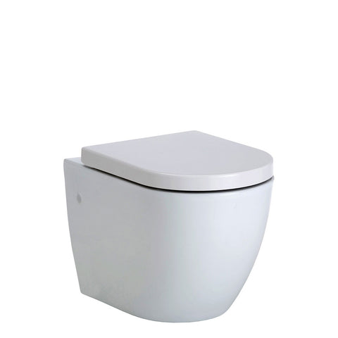 Fienza K2376W Koko Gloss White Wall-Hung Toilet Suite