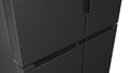 Bosch KFN96AXEAA Series 6 Black Stainless Steel Four Door Freestanding Fridge-Freezer